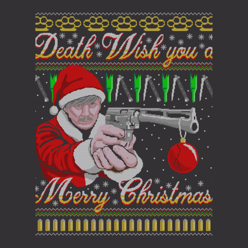 Death Wish You A Merry Christmas Vintage Hoodie And Short Set by riquelhubbya | Artistshot