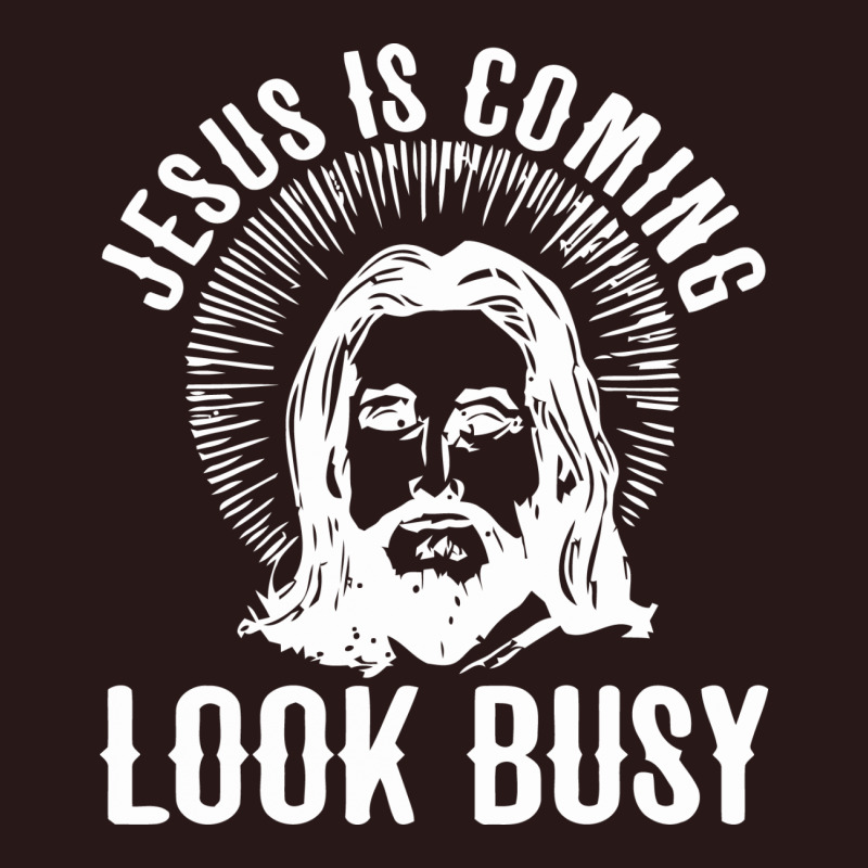 Custom Golf Funny Jesus Is Coming Look Busy Socks By Narayatees - Artistshot