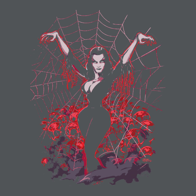 Vampira Spider Web Gothic Long Sleeve Shirts | Artistshot