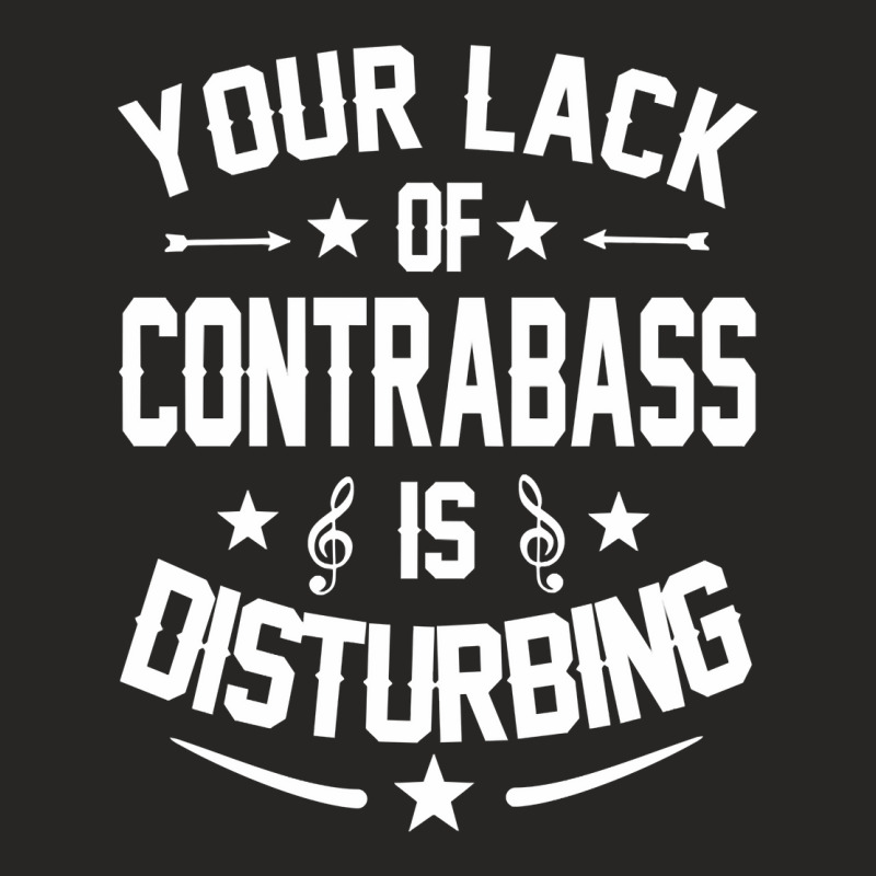 Resized-contrabass Player Distrurbing Quote Gift Classic Ladies Fitted T-Shirt by RobertLouisMarriott | Artistshot