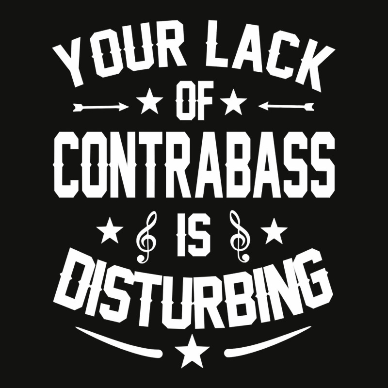 Resized-contrabass Player Distrurbing Quote Gift Classic Scorecard Crop Tee by RobertLouisMarriott | Artistshot