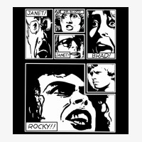 Rocky Janet Drscott Brad Black And White Collection Poster Quote Ladies Fitted T-shirt | Artistshot