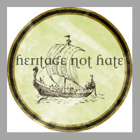 Viking Heritage Not Hate  Vintage Yellow Men's Polo Shirt | Artistshot