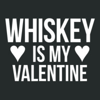 Whiskey Is My Valentine   Valentine S Day Women's Triblend Scoop T-shirt | Artistshot