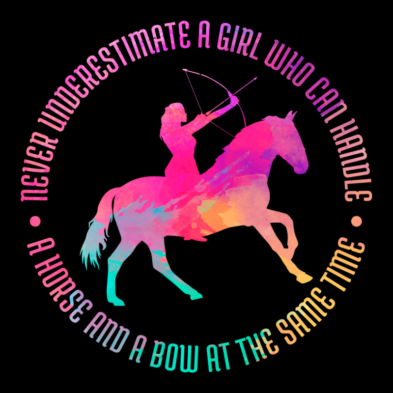 Trending A Girl Who Can Handle A Horse And A Bow Mounted Archery Cropped Hoodie by Bostic Walling | Artistshot