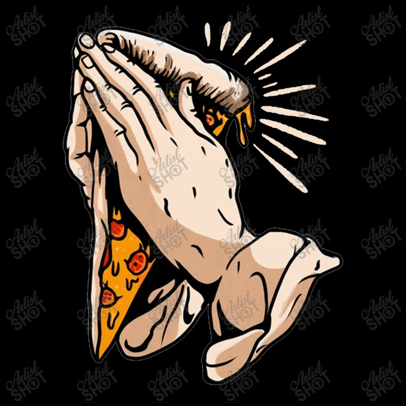 Holy Pizza Zipper Hoodie | Artistshot