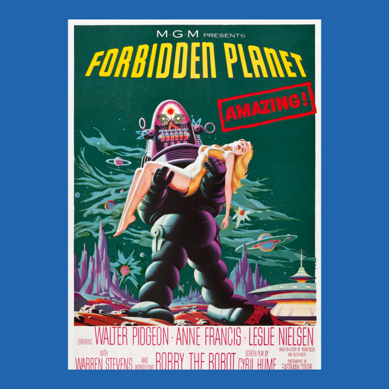 Forbidden Planet Pocket T-Shirt by riquelhubbya | Artistshot