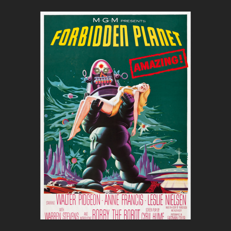 Forbidden Planet 3/4 Sleeve Shirt by riquelhubbya | Artistshot