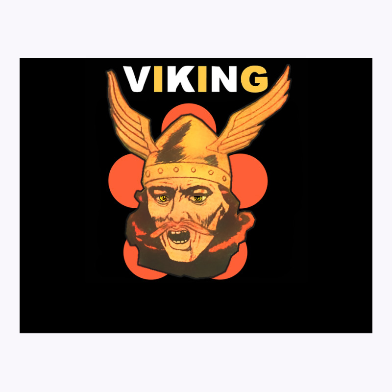 Viking Warrior With Winged Helmet And Mustache  Yellow 80s Tank Top | Artistshot