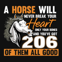 Hot Trend A Horse Will Never Break Your Heart Horse Rider Horses Graphic Youth T-shirt | Artistshot