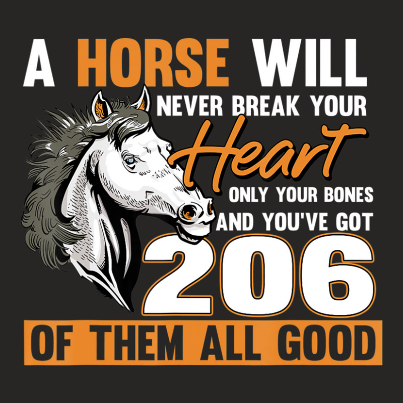 Hot Trend A Horse Will Never Break Your Heart Horse Rider Horses Ladies Fitted T-Shirt by Estrada Link | Artistshot