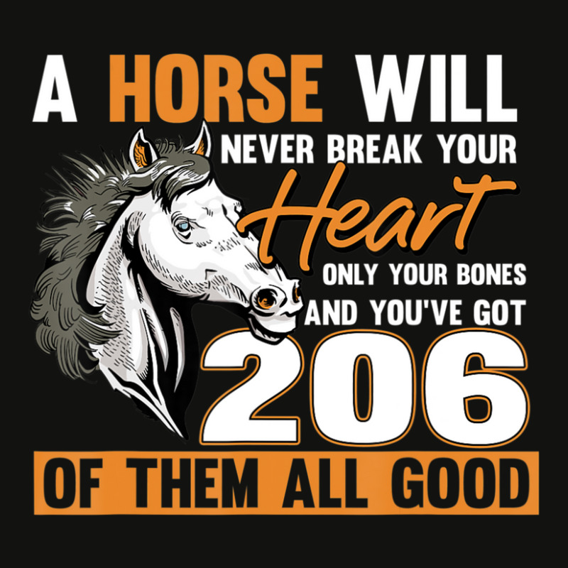 Hot Trend A Horse Will Never Break Your Heart Horse Rider Horses Scorecard Crop Tee by Estrada Link | Artistshot