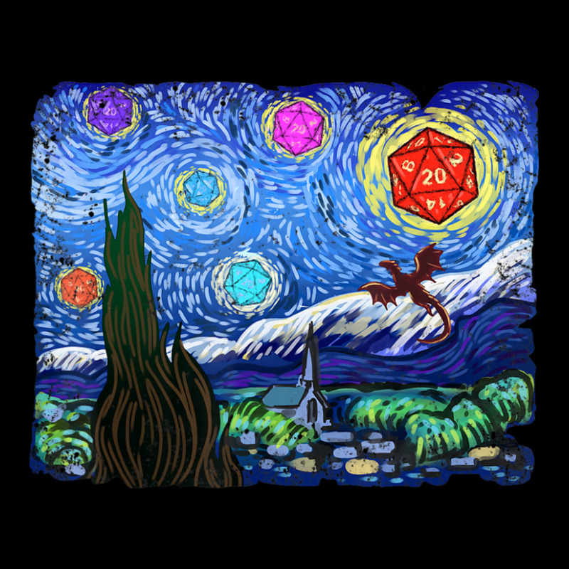 Limited Edition Tabletop Gaming Fantasy Starry Night Adjustable Cap by yumgaugeteuda | Artistshot