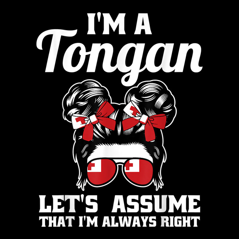 I'm A Tongan Let's Assume That I'm Always Right Tonga T Shirt Cropped Hoodie by darrene68stu | Artistshot