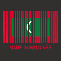 Made In Maldives Flag Barcode T Shirt Champion Hoodie | Artistshot