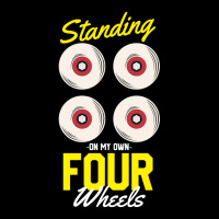 Standing On My Own Four Wheels Women's V-neck T-shirt | Artistshot