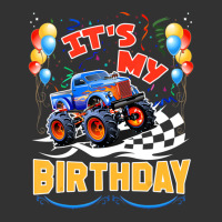 Trending It Is My Birthday Boy Monster Truck Car Party Day Kids Cute Baby Bodysuit | Artistshot