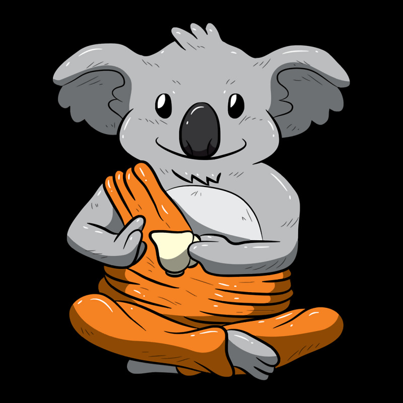 Koala Koalafied Buddha Koala Drinking Tea Meditation Peaceful Animal B Pocket T-Shirt by SCOTTALLENZ | Artistshot