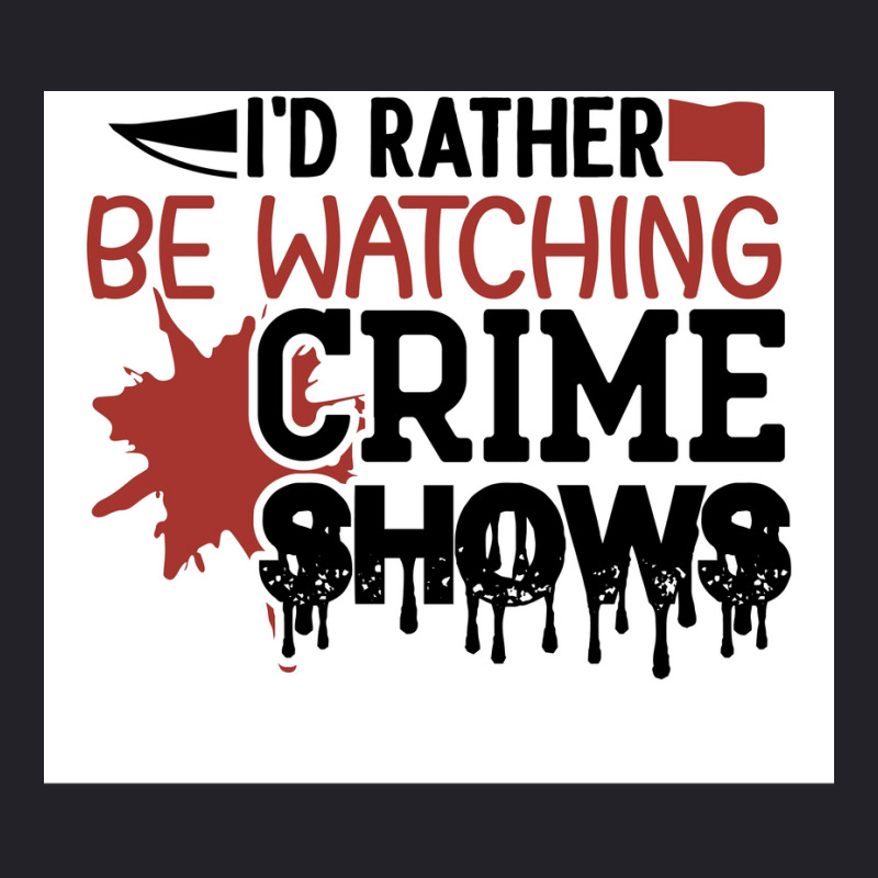 Rather Watching Crime Shows Funny Crime Poster 70s Unisex Sherpa-Lined Denim Jacket by pihnyadzif | Artistshot