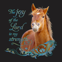 Limited Edition Christian Bible Verse Smiling Horse T-shirt | Artistshot