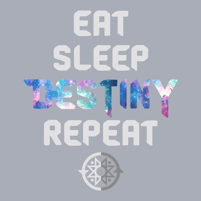 Eat Sleep Destiny Repeat  Gamers  Video Games Gaming Gift Tank Dress by casaniuy89 | Artistshot