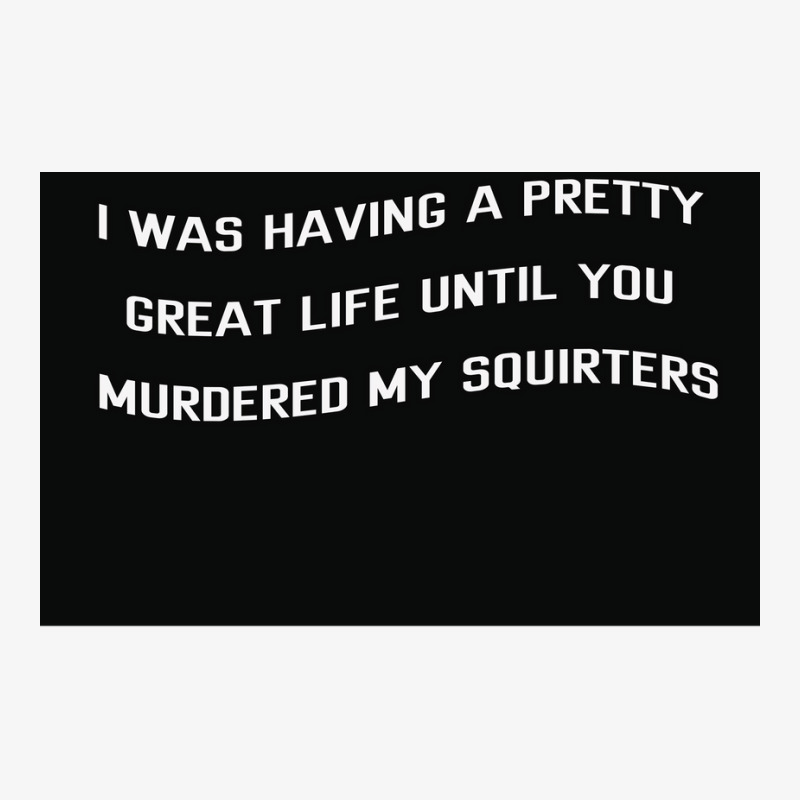 Paradise Pd Quote Quoti Was Having A Pretty Great Life Before You Murd Ladies Fitted T-Shirt by gonarakaisoe | Artistshot