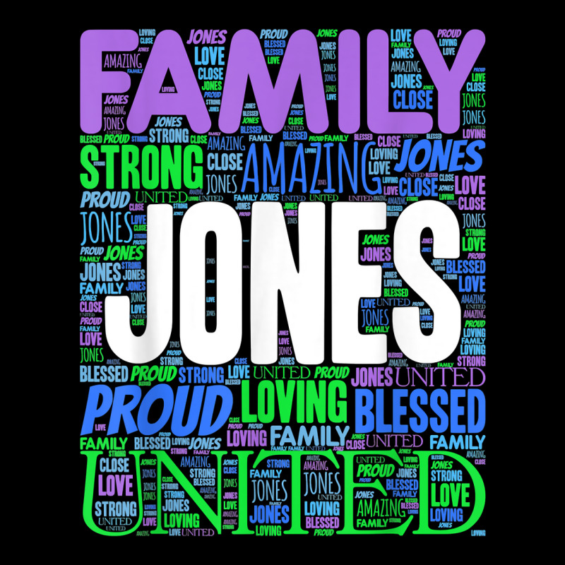 Jones Family Last Name Surname Family Reunion T Shirt Adjustable Cap by darrene68stu | Artistshot