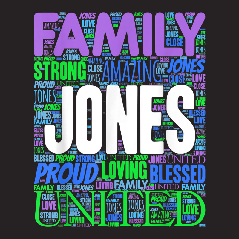 Jones Family Last Name Surname Family Reunion T Shirt Vintage Cap by darrene68stu | Artistshot