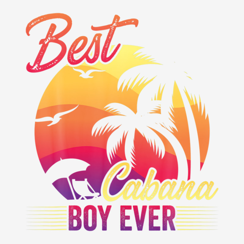 Best Cabana Boy Ever Sunset Palm Trees Funny Novelty Adjustable Cap by kaciacindz6 | Artistshot