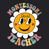 Back To School, Retro 80's Montessori Teacher Sunflower Youth Tee | Artistshot