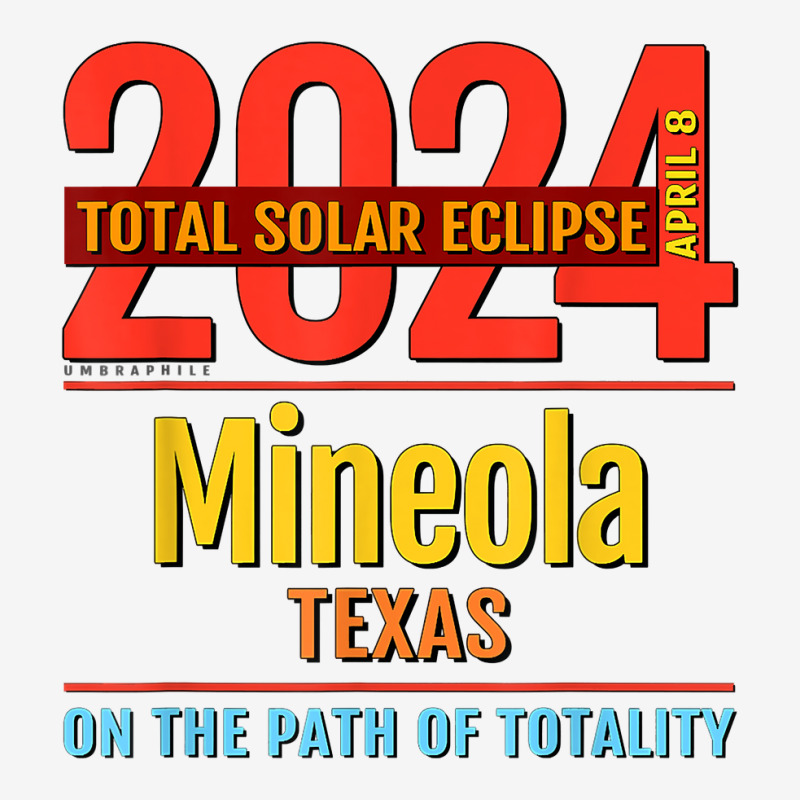 Mineola Texas Tx Total Solar Eclipse 2024  4  T Shirt Graphic T-shirt by barrydygertkkx | Artistshot