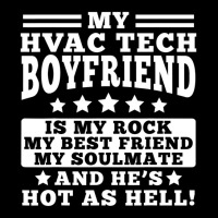 Hvac Tech Girlfriend Apparel - Funny Girlfriends Design Graphic Youth T-shirt | Artistshot