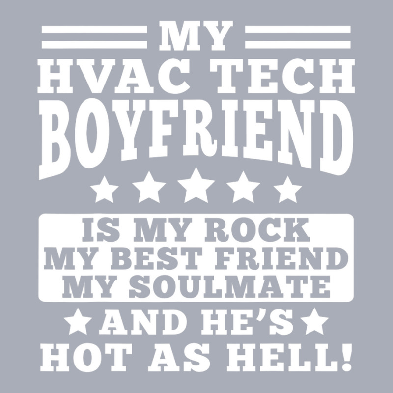 Hvac Tech Girlfriend Apparel - Funny Girlfriends Design Tank Dress by kaciacindz6 | Artistshot