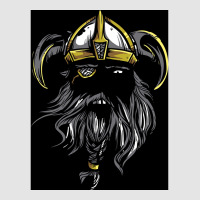 Viking Warrior Beard Power With Horned Helmet  Gift Love Medium-length Apron | Artistshot