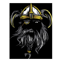 Viking Warrior Beard Power With Horned Helmet  Gift Love Sticker | Artistshot