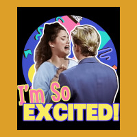 Im So Excited Poster Tumblr T-shirt | Artistshot