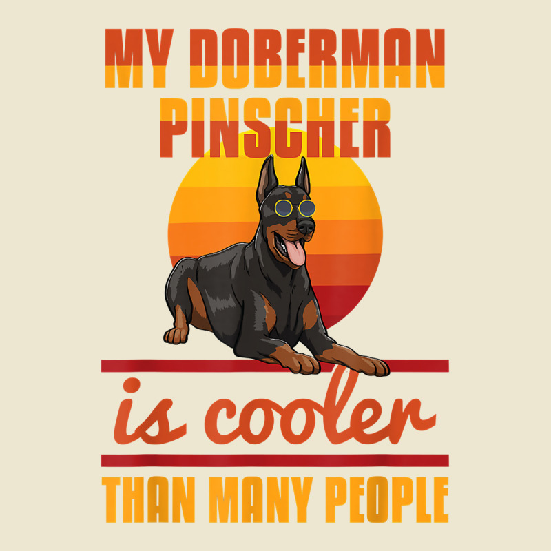 My Doberman Pincher Is Cooler Than Many People Doberman Love T Shirt Cropped Hoodie by hyong5i4 | Artistshot