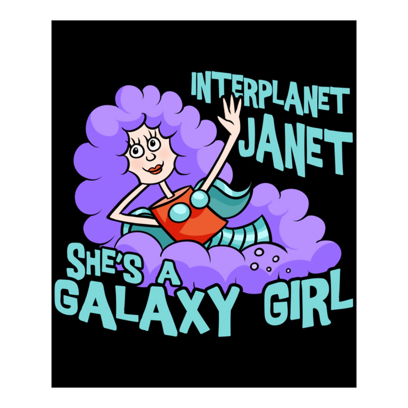 Interplanet Janet Poster Nature Zipper Hoodie | Artistshot