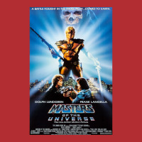 Masters Of The Universe 1987 Poster Red Ladies Fitted T-shirt | Artistshot