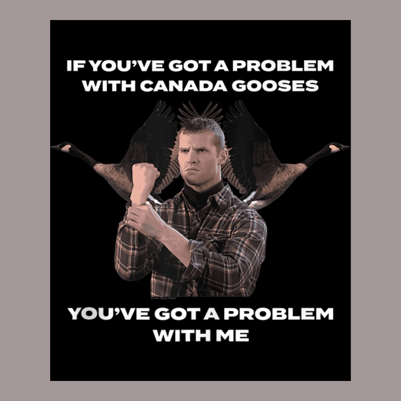 Letterkenny Problem With The Canadian Goose Poster Tumblr Vintage Hoodie | Artistshot