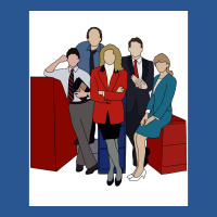 Murphy Brown Poster Blue T-shirt | Artistshot