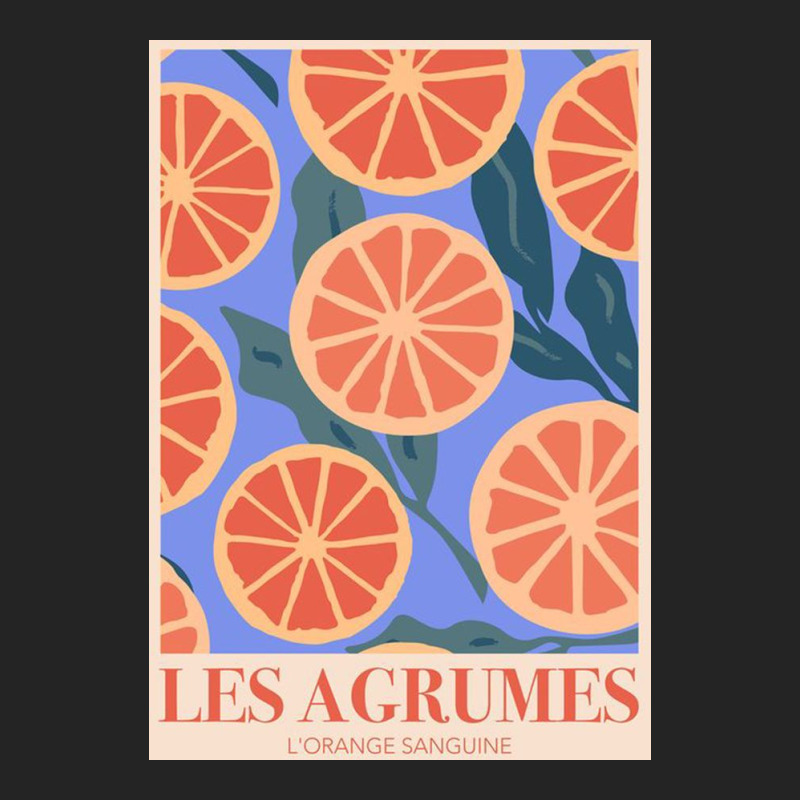 Les Agrumes L'orange Sanguine 3/4 Sleeve Shirt by gertrudeocra | Artistshot