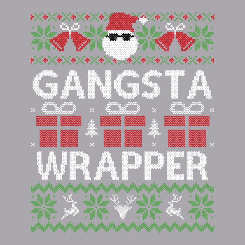 Long Sleeve Shirt Gangsta Wrapper Ugly Sweater Christmas Youth 3/4 Sleeve | Artistshot