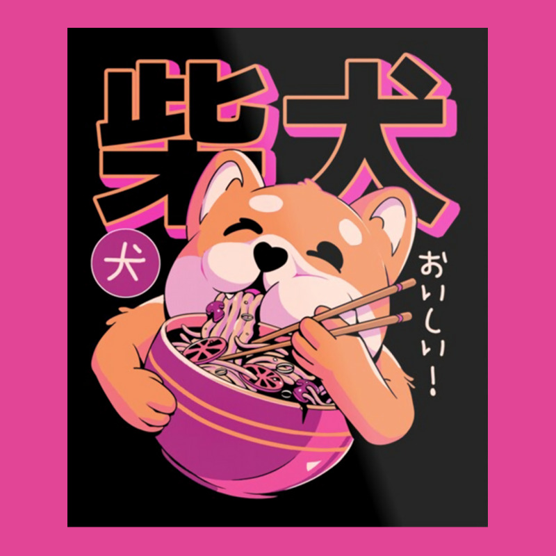 Shiba Noodles Poster Poster Travel T-Shirt by tamrahzeller4 | Artistshot