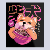 Shiba Noodles Poster Poster Travel Fleece Short | Artistshot