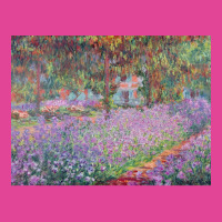 The Artists Garden At Giverny 1900 Claude Monet Poster Aesthetic T-shirt | Artistshot