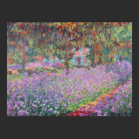 The Artists Garden At Giverny 1900 Claude Monet Poster Aesthetic Exclusive T-shirt | Artistshot