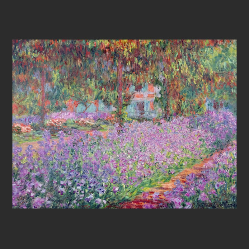 The Artists Garden At Giverny 1900 Claude Monet Poster Aesthetic Exclusive T-shirt by tamrahzeller4 | Artistshot