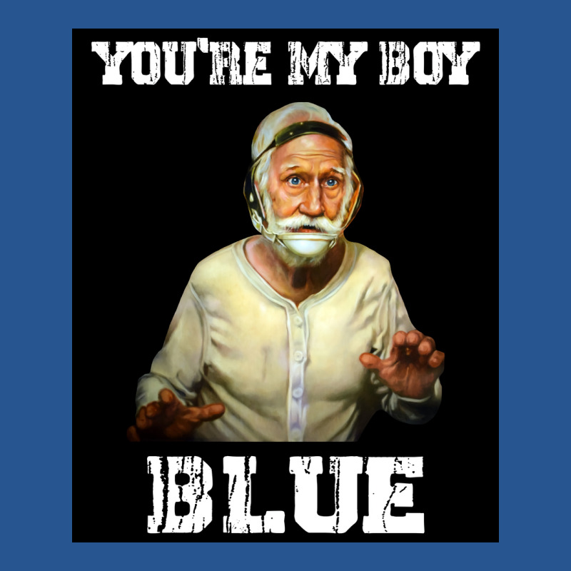 Youx27re My Boy Blue Funny Design Old Arts School Films Poster Travel Ladies Fitted T-Shirt by tapakkaslih | Artistshot