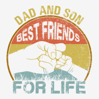 Father And Son  Best Friens For Life Matching Metal Print Vertical | Artistshot